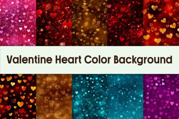 Valentine Heart Color Background: A Designer's Palette for Emotional Storytelling